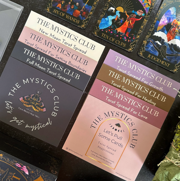 What to Ask the Cards? Seven Tarot or Oracle Card Spread Ideas - Digital Download