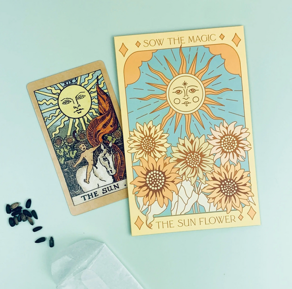 The Sunflower (Ring of Fire) Tarot Garden + Gift Seed Packet