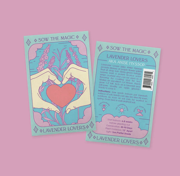 Lavender Lovers Tarot Seed Packet - The Mystics Club