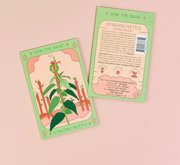 Stinging Nettle Tarot Seed Packet - The Mystics Club