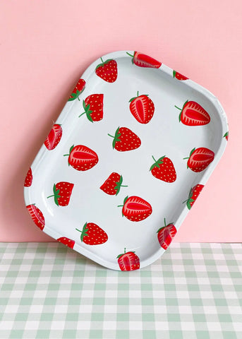 Strawberry Style Rolling Tray