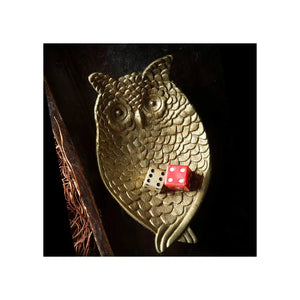 Owl Trinket Dish - Choose Black or Gold