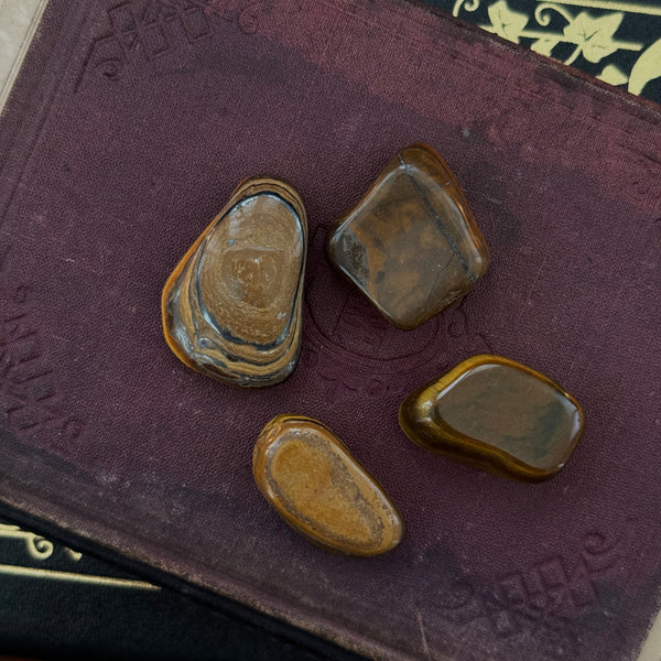 Tigers Eye Tumbled Stone