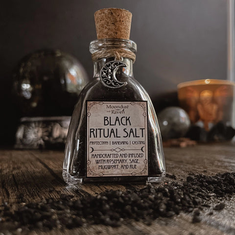 Witches Black Ritual Salt