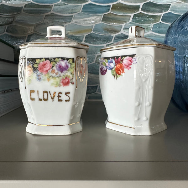 Clove and Allspice Jars