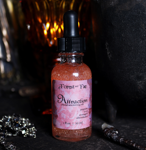 Attraction Ritual Oil - Love & Abundance Altar Oil