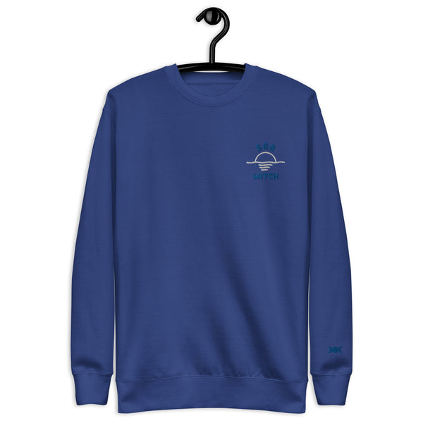 Sea Witch Embroidered Crewneck Sweatshirt