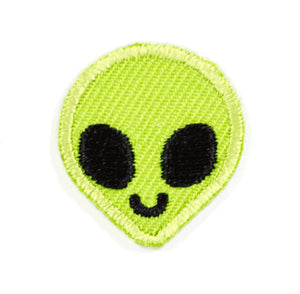 Alien Embroidered Sticker Patch - The Mystics Club