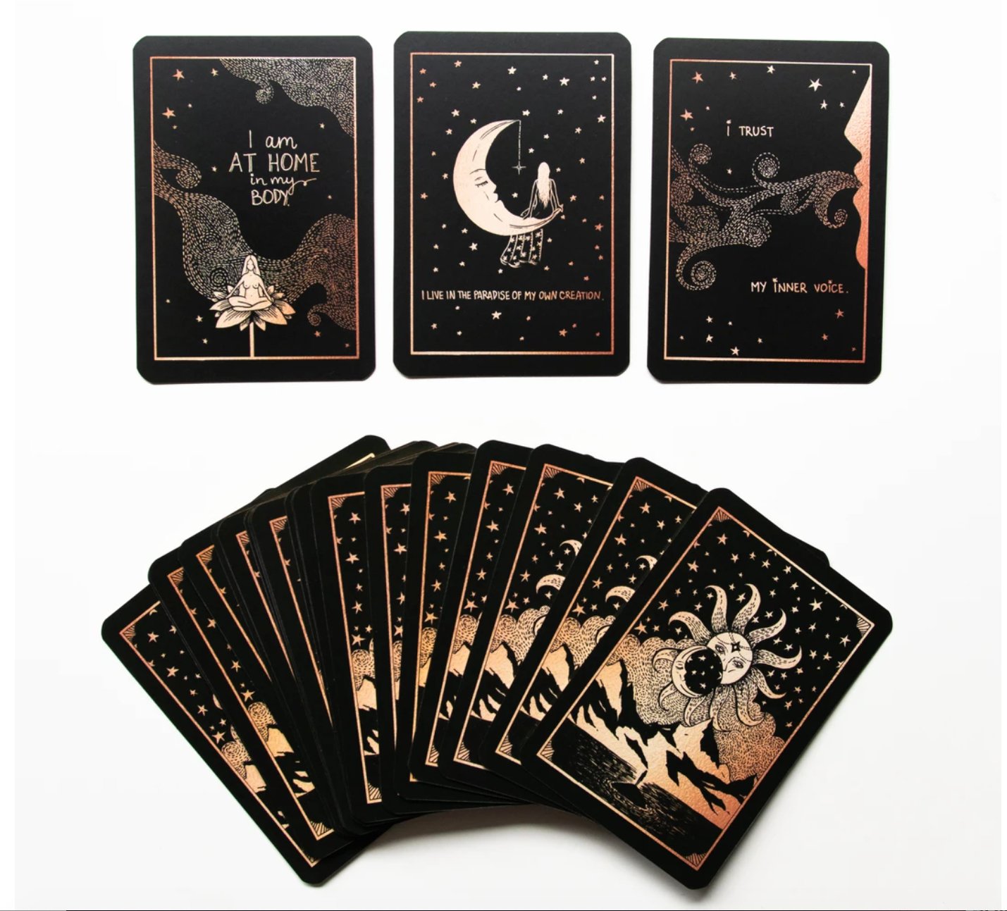 Dreamy Moons Affirmation Cards - The Mystics Club