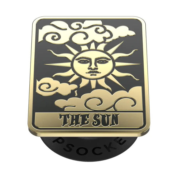Enamel Tarot Card Sun PopSockets Phone Grip - The Mystics Club