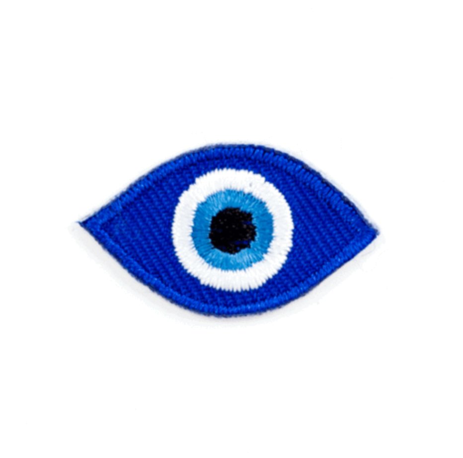 Evil Eye Embroidered Sticker Patch - The Mystics Club