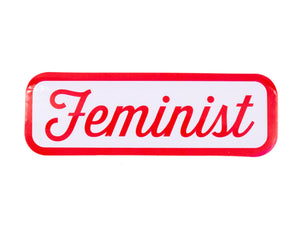 Feminist Vinyl Sticker