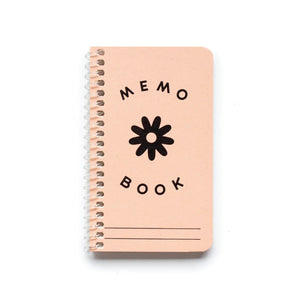 Flower Memo Book - Pocket Sized - The Mystics Club