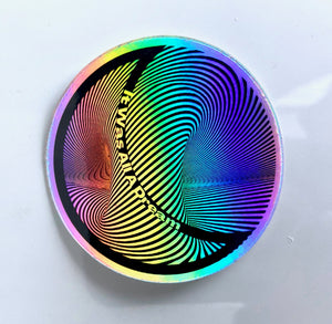 It Was All a Dream Holographic Sticker