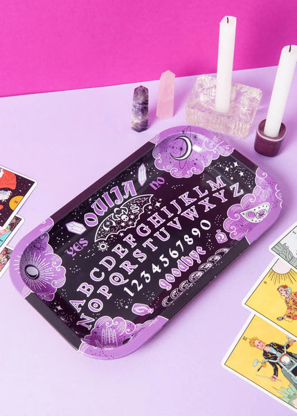 Large Ouija Board Rolling Tray - The Mystics Club