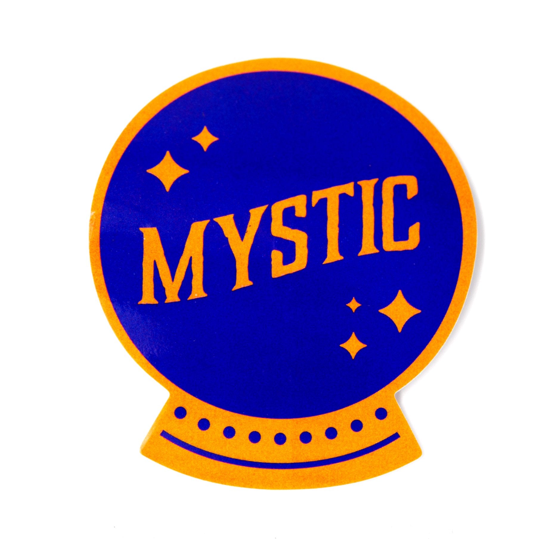 Mystic Crystal Ball Vinyl Sticker - The Mystics Club