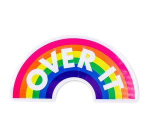 Rainbow Over It Vinyl Sticker - The Mystics Club