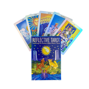 Reflective Tarot Featuring the Radiant Rider-Waite® Tarot (Pocket Size) - The Mystics Club