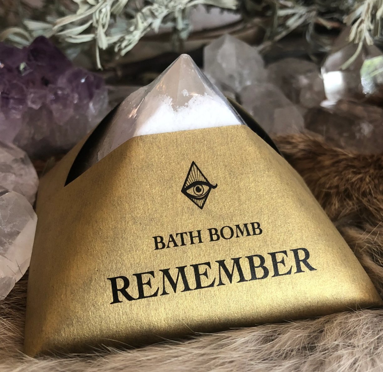 Remember Ritual Bath Bomb - The Mystics Club