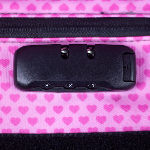 Smell Proof Bag with Lock- Heart - The Mystics Club