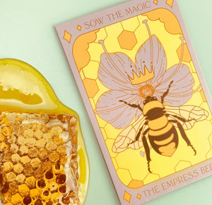 The Empress Bee Tarot Seed Packet