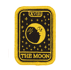 The Moon Tarot Embroidered Patch - The Mystics Club