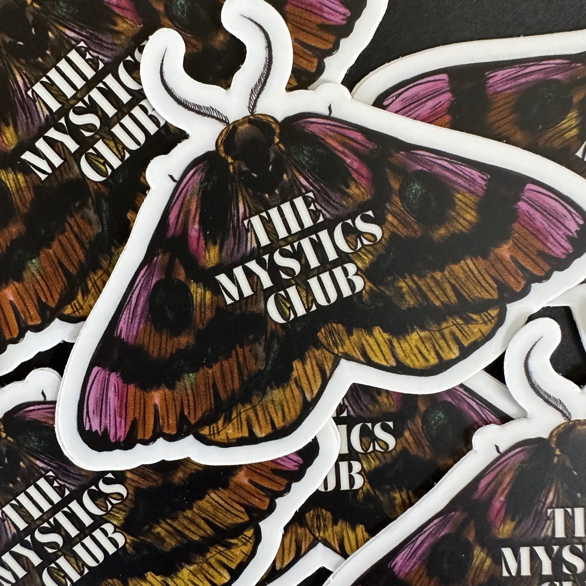 The Mystics Club Moth Sticker - The Mystics Club