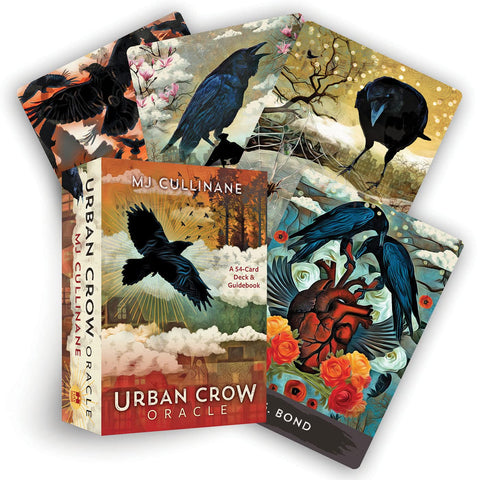 Urban Crow Oracle: A 54-Card Deck and Guidebook - The Mystics Club