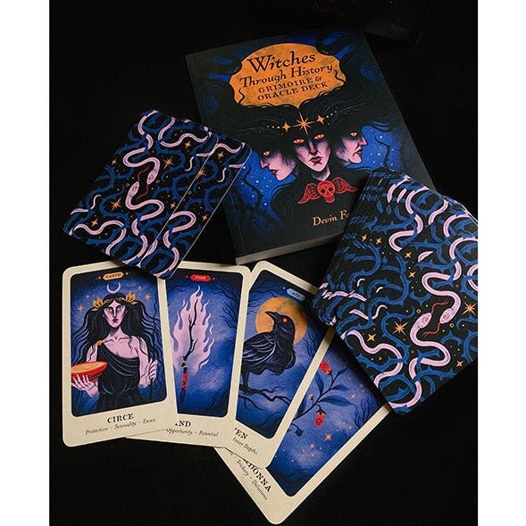 Witches Through History: Grimoire and Oracle Deck - The Mystics Club